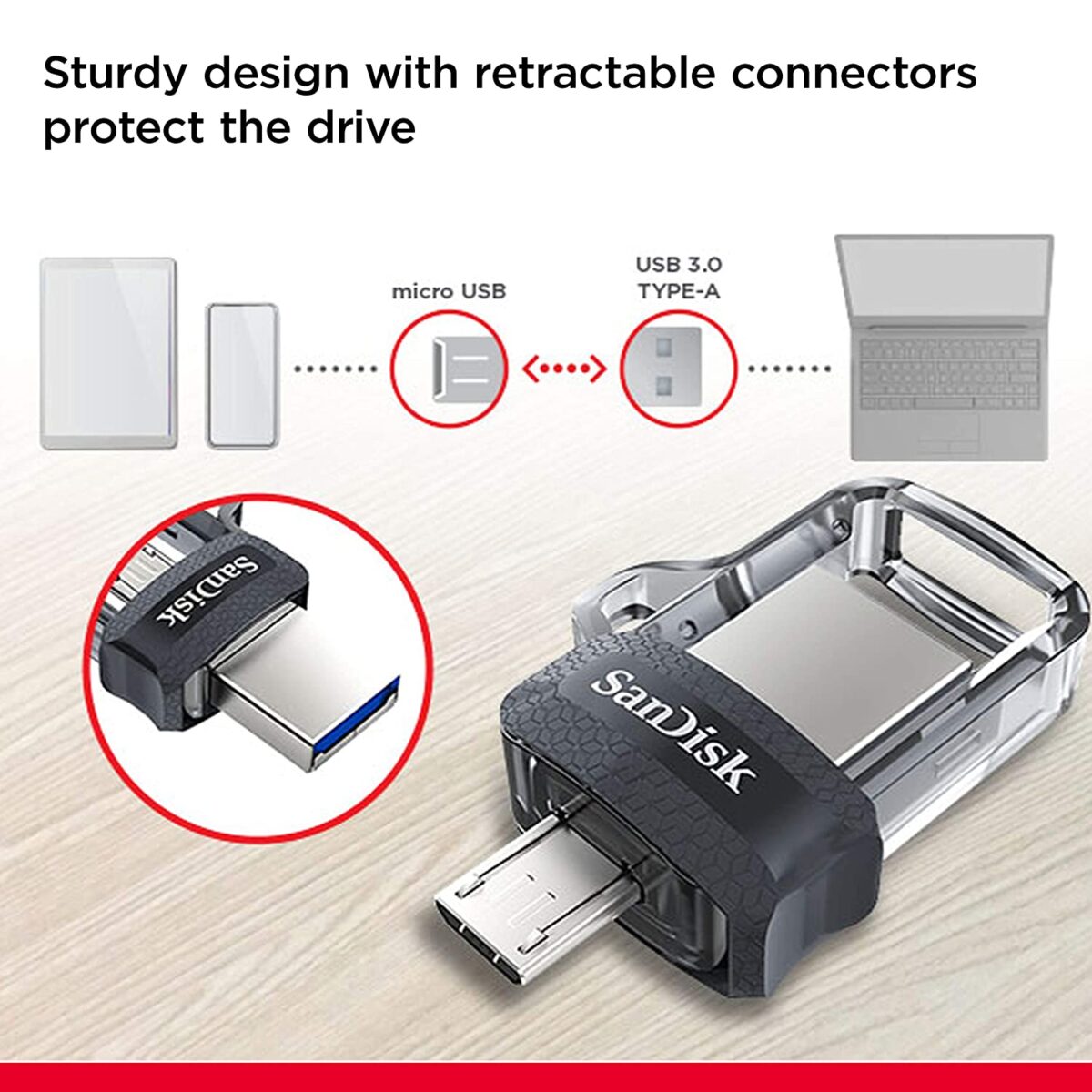 SanDisk Ultra Dual 16GB USB 3.0 OTG Pen Drive