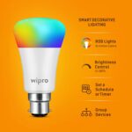 wipro Wi-Fi Enabled Smart LED Bulb B22 9 Watt