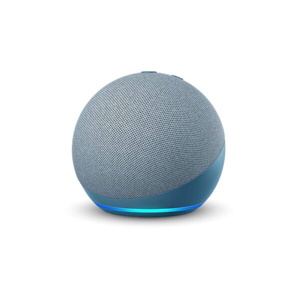 Echo Dot (4th Gen) – Next generation smart speaker with powerful bass and Alexa (Blue)