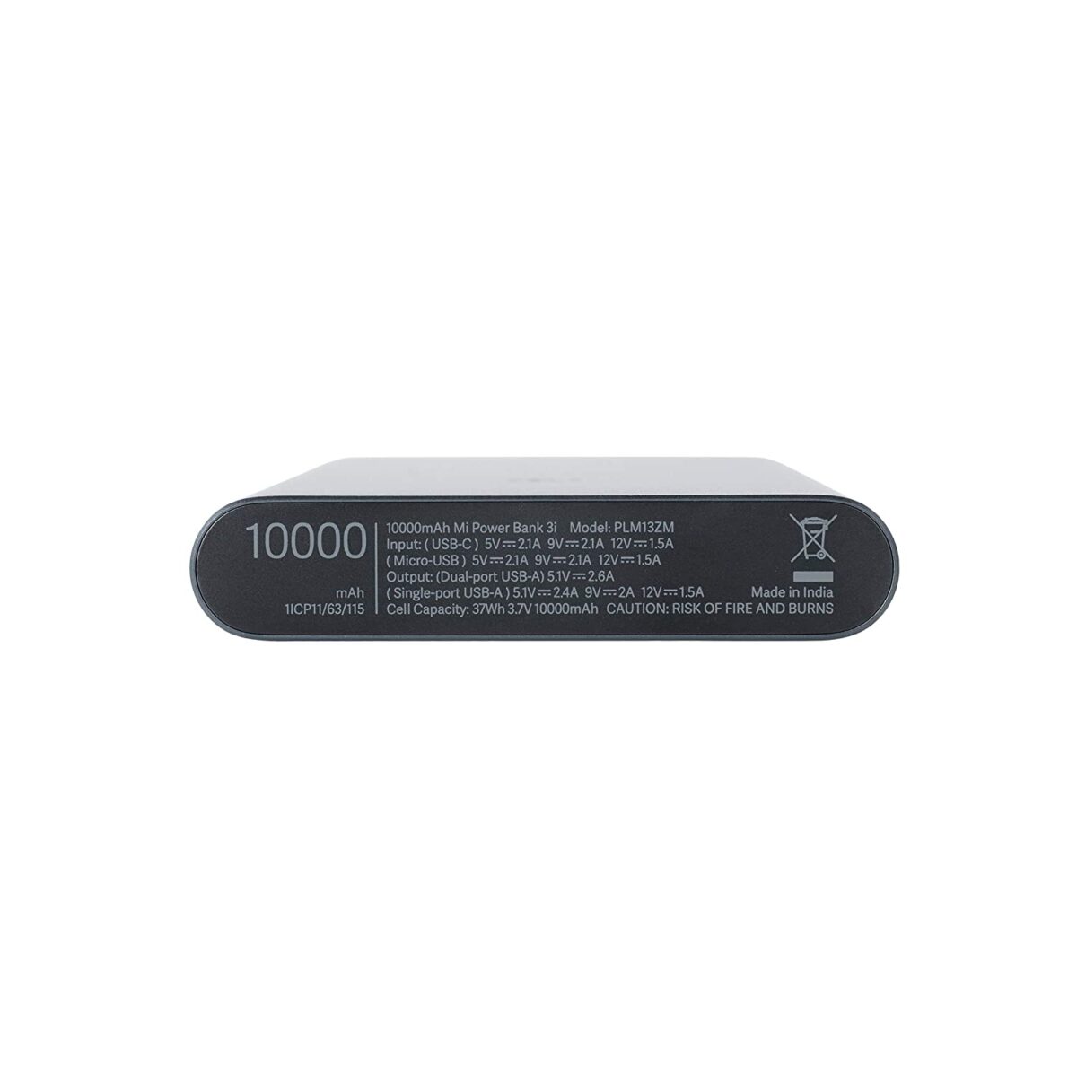 Mi Power Bank 3i 10000mAh (Midnight Black)