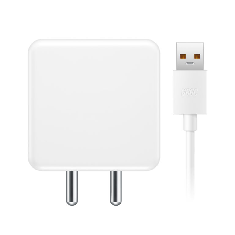 realme VOOC Flash Charger 30W with Cable (White)