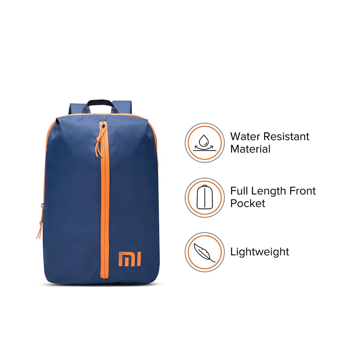 Mi Step Out 12 L Mini Backpack (Small Size, Dark Blue, Water Repellant)